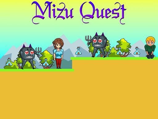 Mizu Quest - browser game screenshot