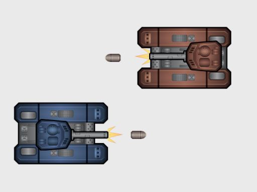 TankBattle 2 Player - browser game screenshot