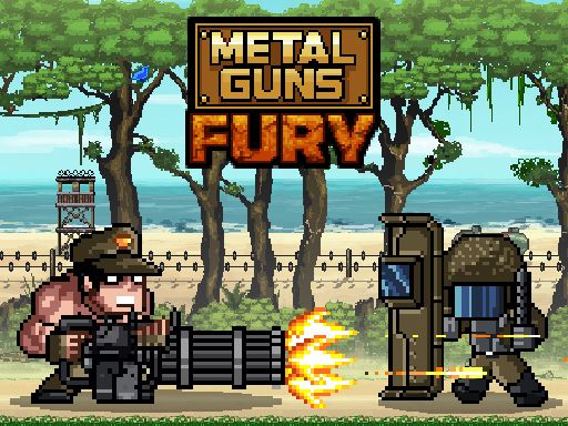 Metal Guns Fury : beat em up - browser game screenshot