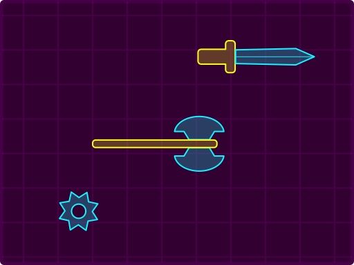 Physics Knife - browser game screenshot