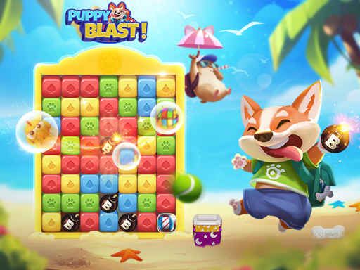 Puppy Blaster - browser game screenshot