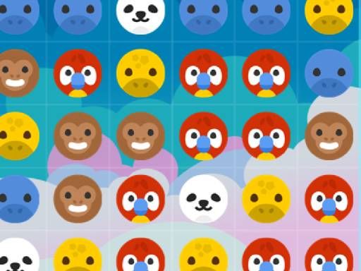 Animal Crush - browser game screenshot
