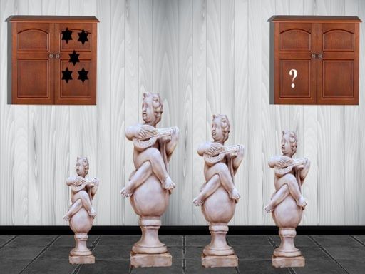 Escultura House Escape - browser game screenshot