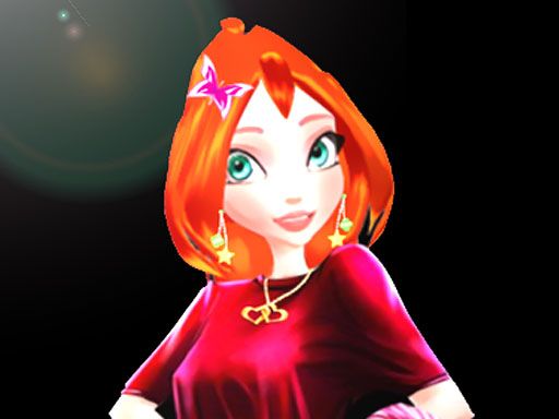 Winx Bloom Coolgirl - browser game screenshot