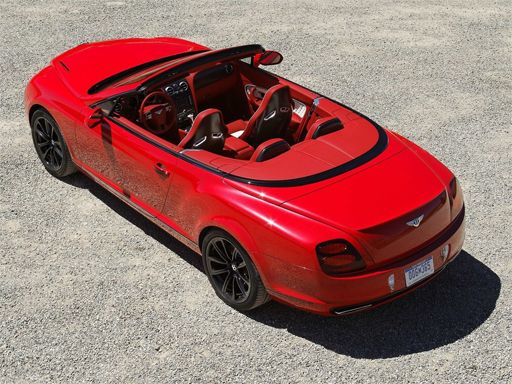 Bentley Supersports Convertible Puzzle - browser game screenshot