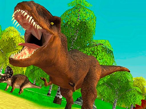 Dinosaur Hunting Dino Attack 3D - browser game screenshot
