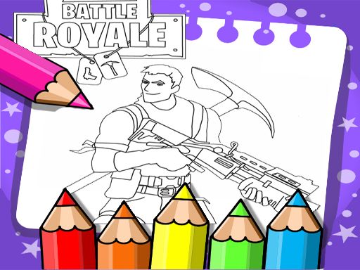 Fortnite Coloring Book Game Fortnite Coloring Book Game - browser game screenshot