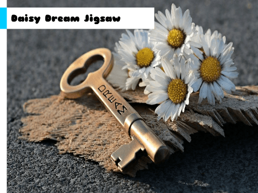 Daisy Dream Jigsaw Daisy Dream Jigsaw - browser game screenshot