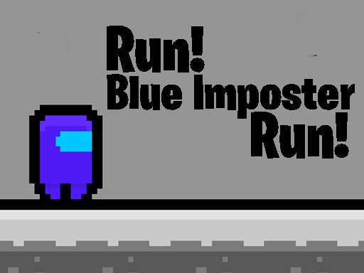 Run Blue İmposter Run - browser game screenshot