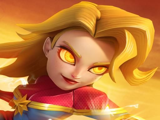 wonder woman of Superheroes - Empires Mobile - browser game screenshot