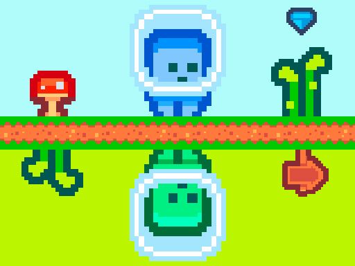 Two Aliens Adventure - browser game screenshot