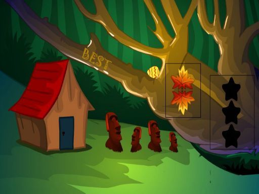 Luna Kitty House  Escape - browser game screenshot