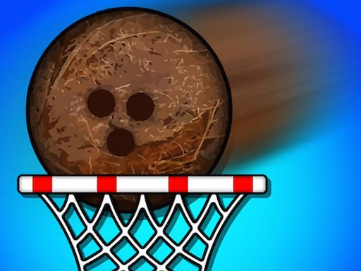 Super coconut Basket - browser game screenshot