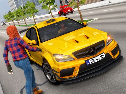 City Taxi Simulator - browser game screenshot