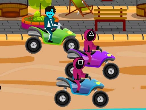 Squid Gamer Buggy Raging - browser game screenshot