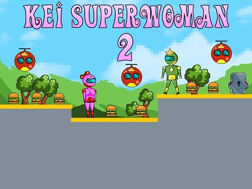 Kei Superwoman 2 - browser game screenshot