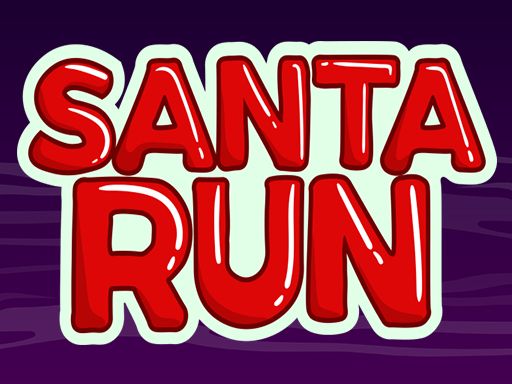Santa Run HD - browser game screenshot