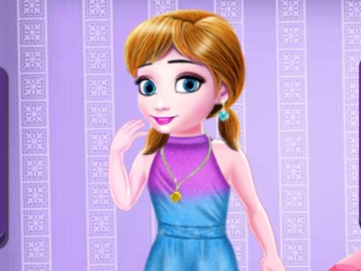 BABY PRINCESS MIA BATHE - browser game screenshot