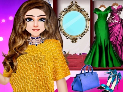 Girl Go Fashion Princess - browser game screenshot
