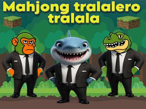 Mahjong tralalero tralala - browser game screenshot