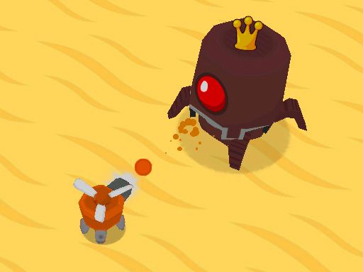 Robot Shooting - browser game screenshot
