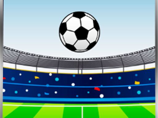 Keepy Ups Soccer - browser game screenshot