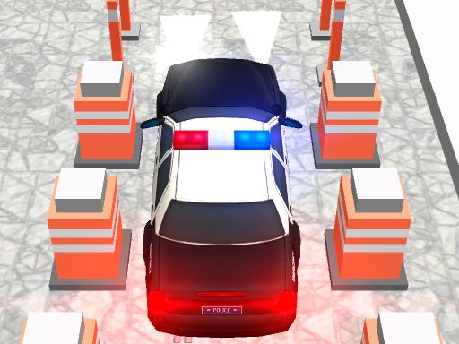 Police Cars Parking - browser game screenshot