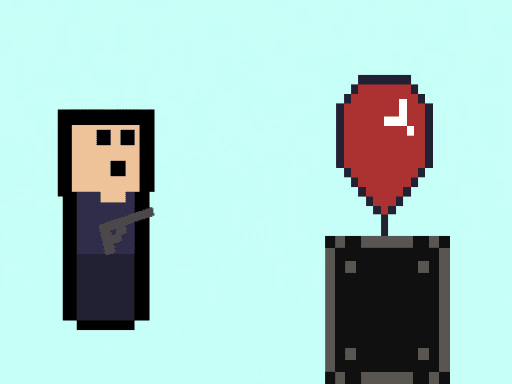balloon shooter - browser game screenshot