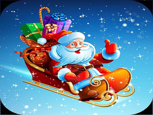Ride Safely Santa in Ice - browser game screenshot