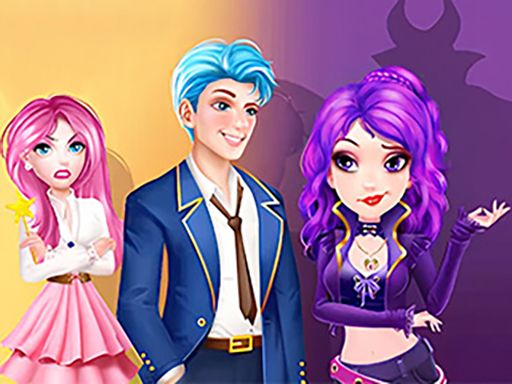Magic Highschool Love Story - browser game screenshot