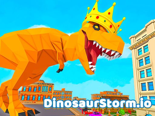 DinosaurStorm.io - browser game screenshot
