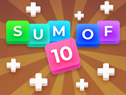 Sum of 10: Merge Number Tiles - browser game screenshot