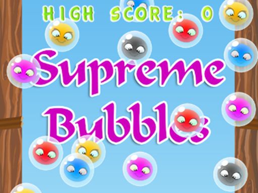 Supreme Bubbles - browser game screenshot