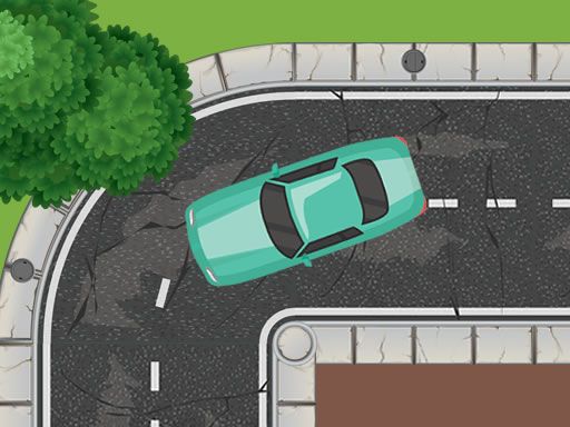 Stay on Road - browser game screenshot