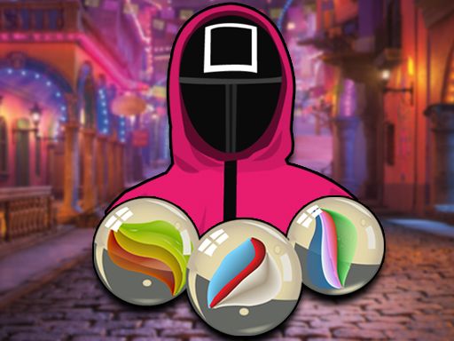 Squid Game Marble - browser game screenshot