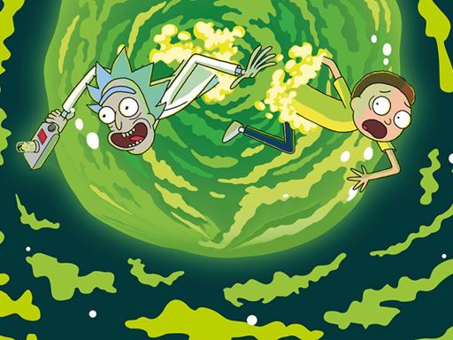 Rick And Morty Hidden - browser game screenshot