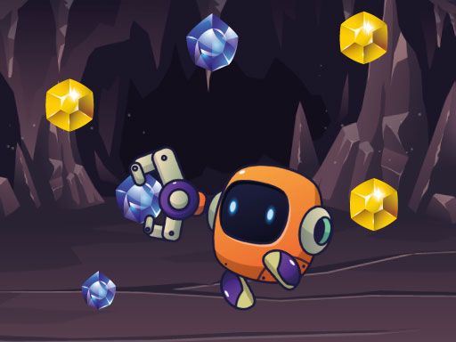 Treasure Hunting Robot - browser game screenshot