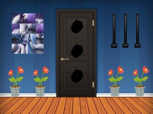 Metal House Escape - browser game screenshot