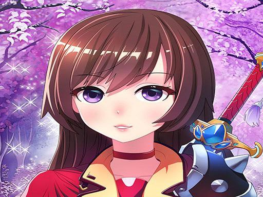 Anime Girl Fantasy Dress Up - browser game screenshot
