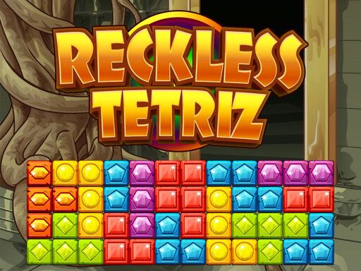 Reckless Tetriz - browser game screenshot