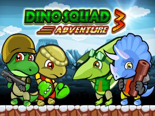Dino Squad Adventure 3 - browser game screenshot
