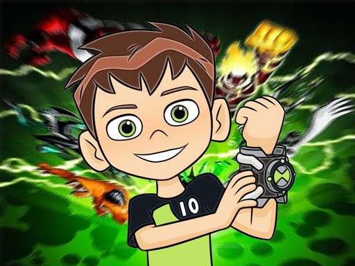 Ben 10: Alien Attack - browser game screenshot
