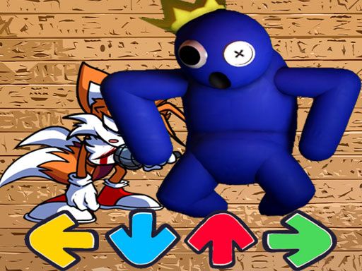 FNF Rainbow Friends Battle Mod - browser game screenshot