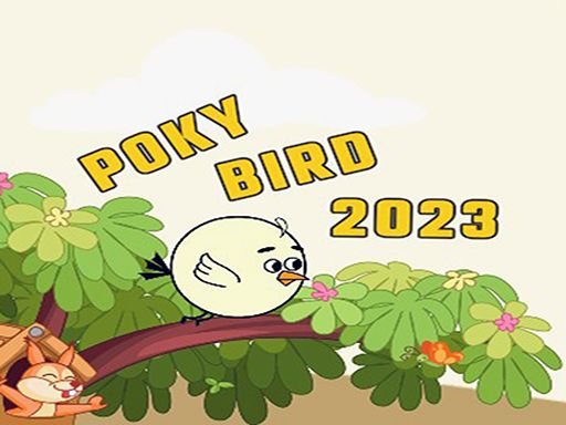 Poky Bird 2023 - browser game screenshot