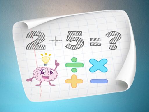 Guess number Quick math games Guess number Quick math games - browser game screenshot