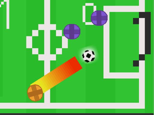 Shoot and goal - browser game screenshot
