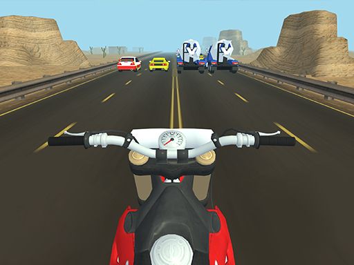Ace Moto Rider - browser game screenshot