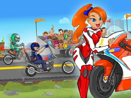 Moto Quest: Bike racing - browser game screenshot