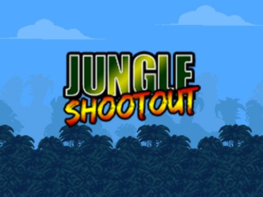 Jungle shootout - browser game screenshot