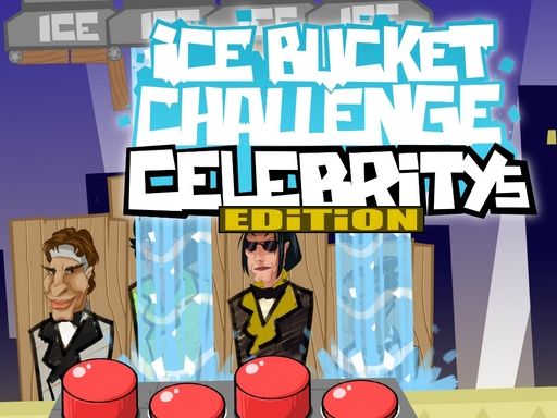 Ice bucket challenge : Celebrity edition - browser game screenshot